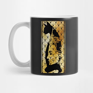 art deco egyptian cat Mug